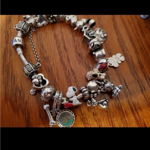 Vintage pandora snoopy. Carlitos - Picture 2 of 13